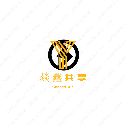 央仔視頻logo設(shè)計