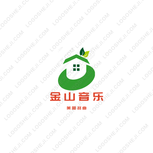 金山音樂logo設(shè)計