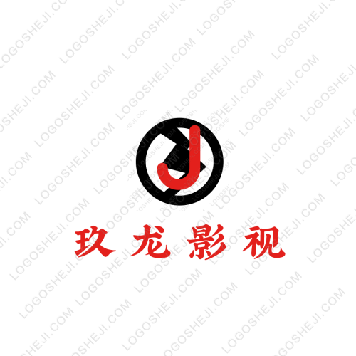 玖龍影視logo設(shè)計